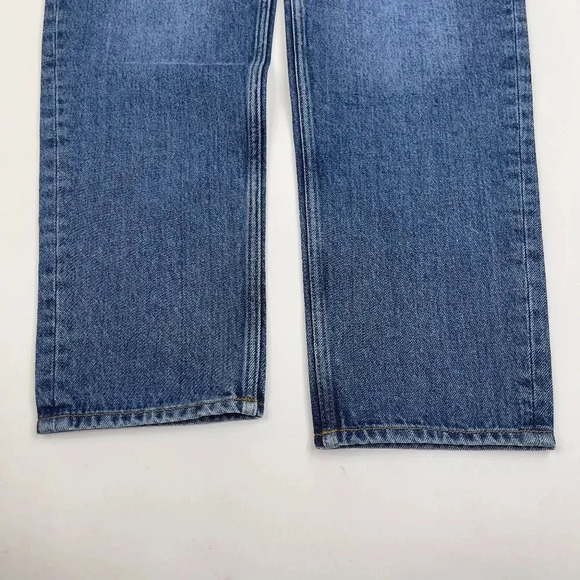 ARKET Men's Cropped Denim Blue Jeans Size 33 - Picture 6 of 10